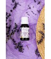 Lavender essential oil in brown glass bottle - 15ml compte goutte