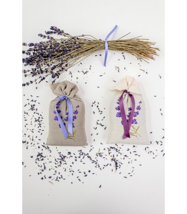 Large embroidered bag