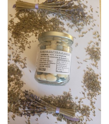 BONBONS GOUTTES A LA LAVANDE